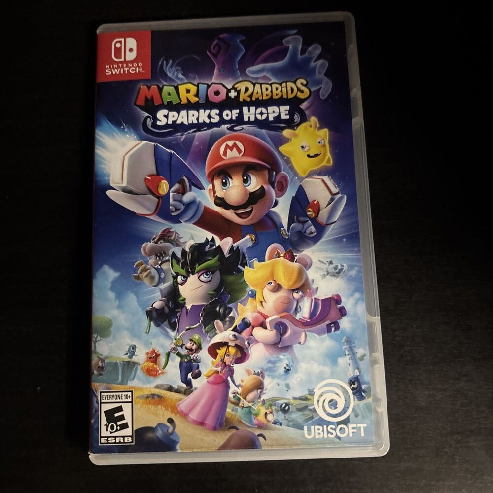 Mario + Rabbids Sparks of Hope - Nintendo Switch CIB Unsure If Code Is Used